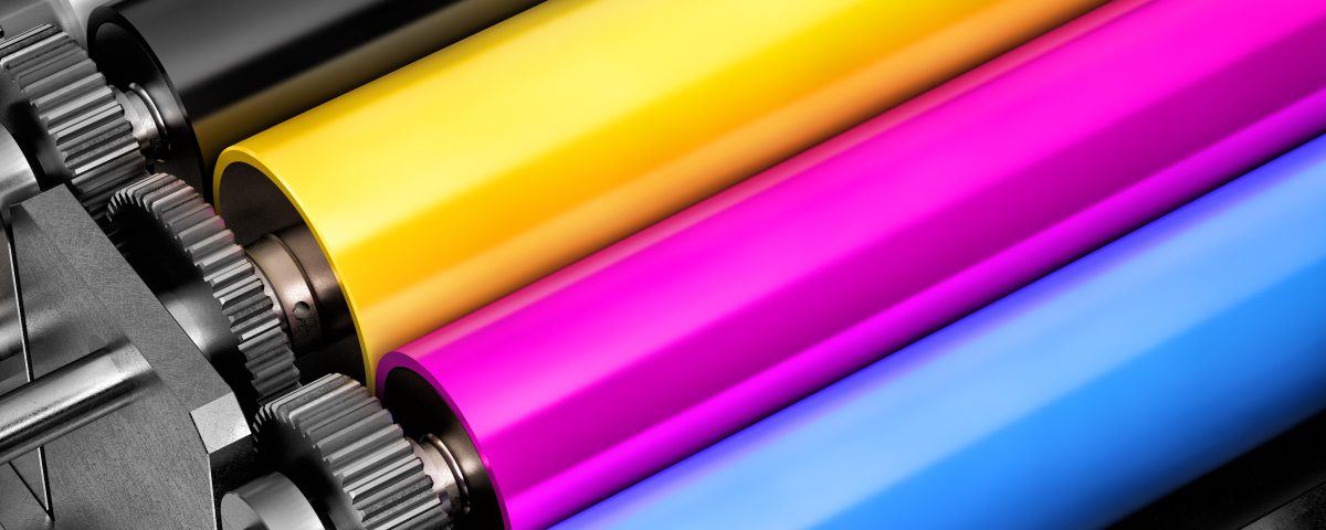 Digital offset printing can produce vibrant colours.