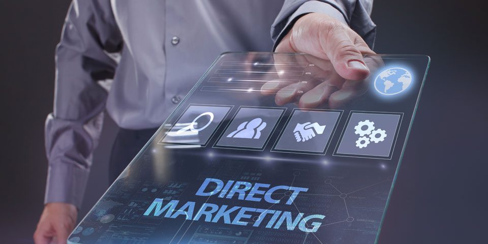 Image representing the question "What is direct marketing"?